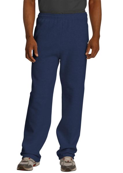 974 Jerzees Adult NuBlend® 50/50 Open-Bottom Swea in J. navy
