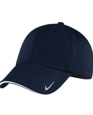 Nike NKFD9718  Dri-FIT Stretch Mesh Sandwich Bill  in Navy/white