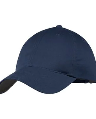 Nike NKFB6449  Unstructured Cotton/Poly Twill Cap in Navy