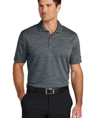 Nike NKFQ4792  Dri-FIT Striated Polo in Darkgrey