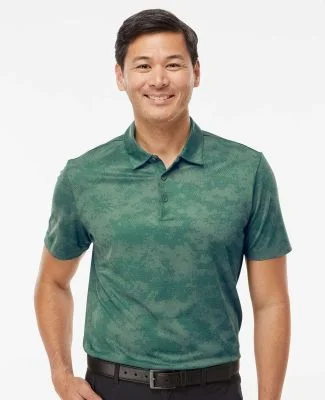 Adidas Golf Clothing A550 Camo Polo in Green oxide