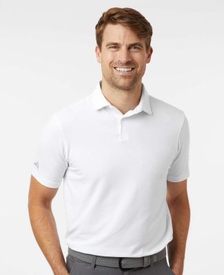 Adidas Golf Clothing A590 Blend Polo in White