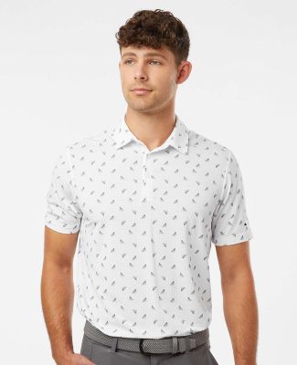 Adidas Golf Clothing A2012 Ultimate Mesh Polo in White/ black