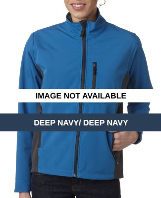 4260 Storm Creek Ladies' StormX Soft Shell Jacket Deep Navy/ Deep Navy