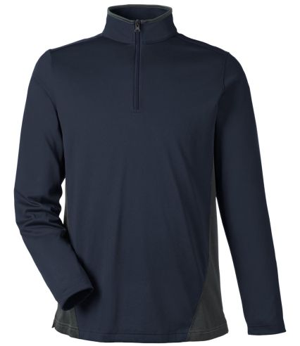Harriton M786 Men's Flash Snag Protection Plus IL  in Dark navy/ dark charcoal