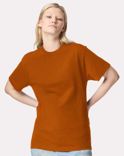 American Apparel 9001 Super Heavyweight Tee in Rust