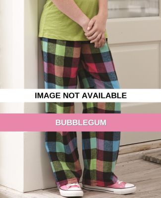 F19Y Boxercraft - Youth Fashion Flannel Pant Bubblegum