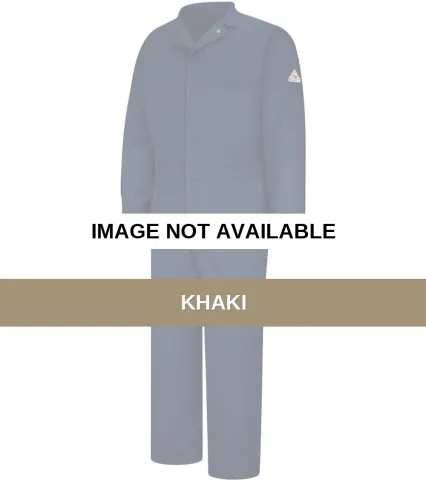 Bulwark CLD4 Men's Deluxe Coverall Khaki