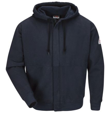 Bulwark SEZ2 Men's Zip Front Fleece Jacket-Cotton /Spandex Blend