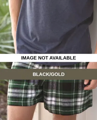 F48 Boxercraft - Classic Flannel Boxer Black/Gold