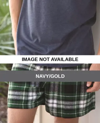 F48 Boxercraft - Classic Flannel Boxer Navy/Gold