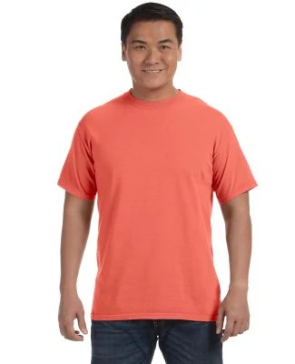 Comfort Colors 1717 Garment Dyed Heavyweight T-Shi in Bright salmon