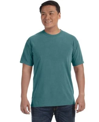 Comfort Colors 1717 Garment Dyed Heavyweight T-Shi in Blue spruce
