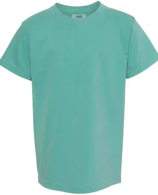 9018 Comfort Colors - Pigment-Dyed Ringspun Youth  Seafoam
