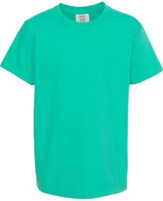 9018 Comfort Colors - Pigment-Dyed Ringspun Youth  Island Green