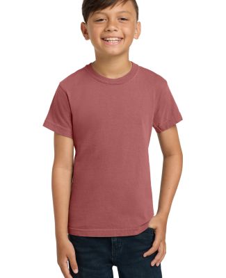 9018 Comfort Colors - Pigment-Dyed Ringspun Youth  in Crimson