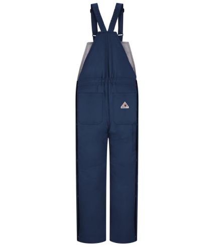 Bulwark BLC8T Men's Tall Deluxe Insulated Bib Over in Navy