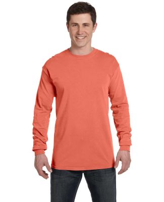 Comfort Colors 6014 6.1 Ounce Ringspun Cotton Long in Bright salmon