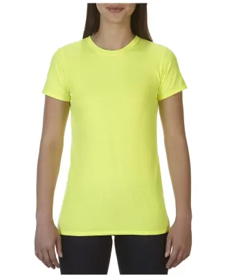 4200 Comfort Colors - Ladies' Ringspun Short Sleev Neon Yellow