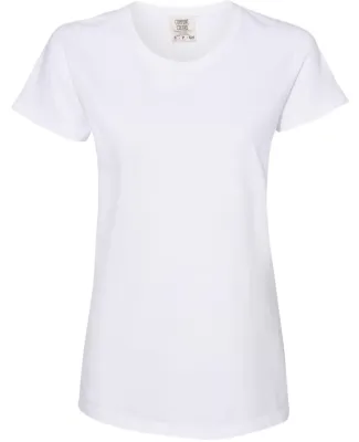 4200 Comfort Colors - Ladies' Ringspun Short Sleev White