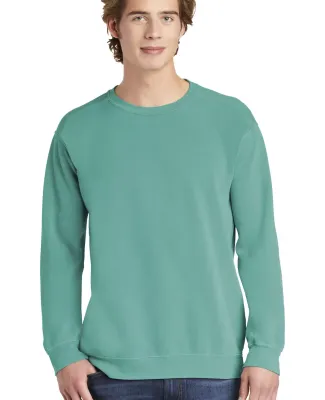 Comfort Colors 1566 Pigment-Dyed Crewneck Sweatshi Seafoam