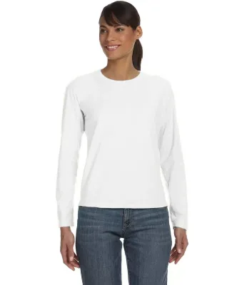 3014 Comfort Colors - Pigment-Dyed Ladies' Long Sl White