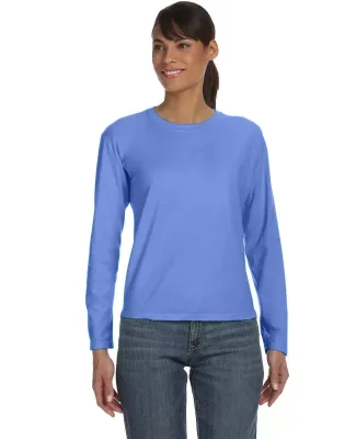 3014 Comfort Colors - Pigment-Dyed Ladies' Long Sl Flo Blue