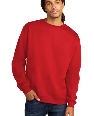 S600 Champion Logo Double Dry Crewneck Pullover sw Scarlet