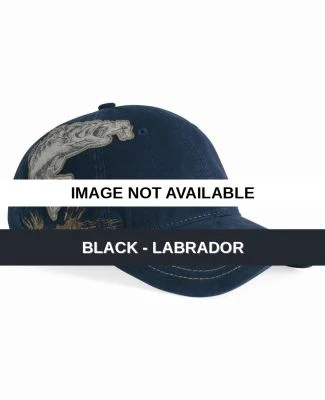 3309-3314 DRI DUCK - Applique Cap  Black - Labrador
