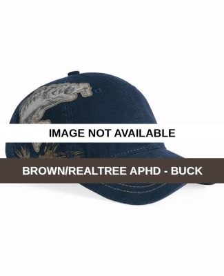 3309-3314 DRI DUCK - Applique Cap  Brown/Realtree APHD - Buck