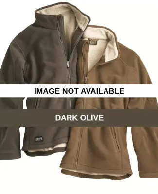 5315 DRI DUCK - Force Flex Fleece Jacket Dark Olive