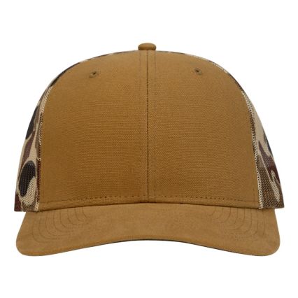 DRI DUCK 3054 Ridgewood Cap in Saddle/ duck camo