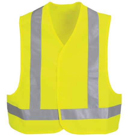 Red Kap VYV6 Men's High Visibility Safety Vest in Yellow/ green