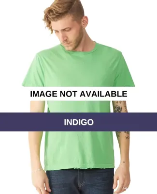 Alternative Apparel 1075 Men’s Destroyed T-Shirt Indigo