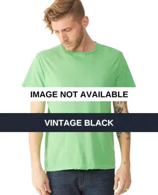 Alternative Apparel 1075 Men’s Destroyed T-Shirt Vintage Black