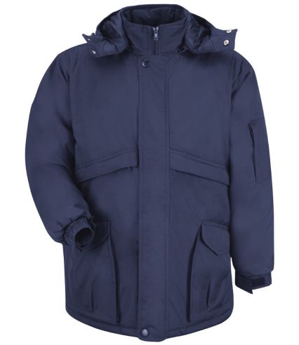 Red Kap JP70 Men's Heavyweight Parka in Navy