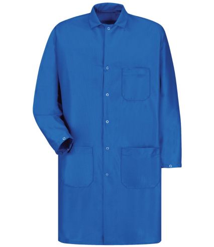 Red Kap KK28 Men's ESD/Anti-Stat Teach Coat in Electric blue