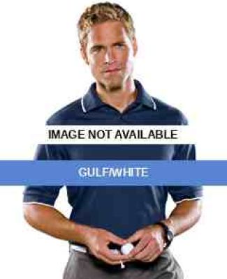 A88 adidas Golf Men’s ClimaLite® Tour Jersey Sh Gulf/White