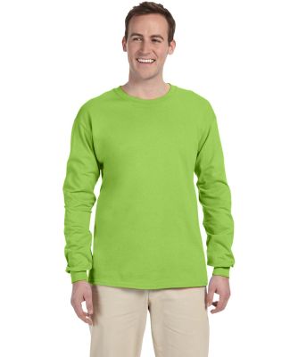4930 Fruit of the Loom® Heavy Cotton HD Long Slee Neon Green