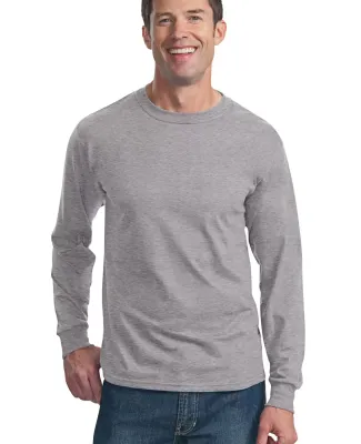 4930 Fruit of the Loom® Heavy Cotton HD Long Slee Athletic Heather