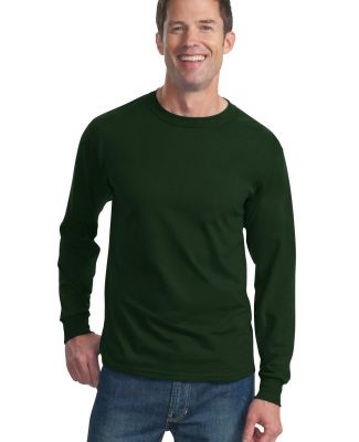 4930 Fruit of the Loom® Heavy Cotton HD Long Slee Forest Green