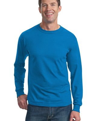 4930 Fruit of the Loom® Heavy Cotton HD Long Slee Pacific Blue
