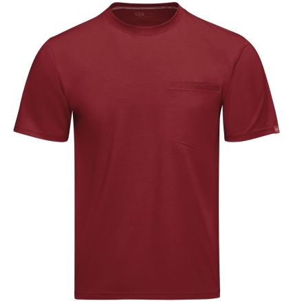Red Kap TKM2 Men's Cooling Pocket T-Shirt in Crimson