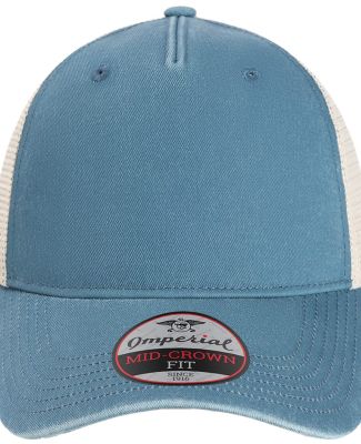 Imperial X240M The Gambit Mesh Back Cap in Breaker blue/ stone