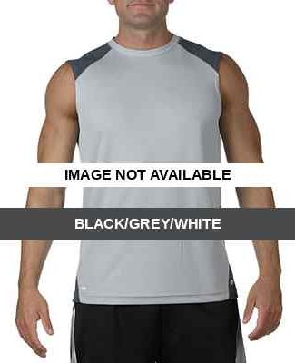 M2001 All Sport Sleeveless Tee black/grey/white