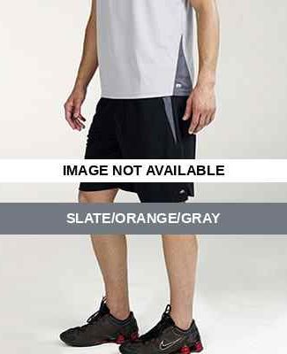 M6004 Alo™ Men's Short slate/orange/gray