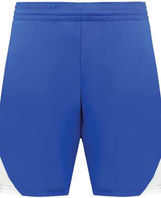 Augusta Sportswear 1737 Youth Step-Back Basketball in Royal/ white
