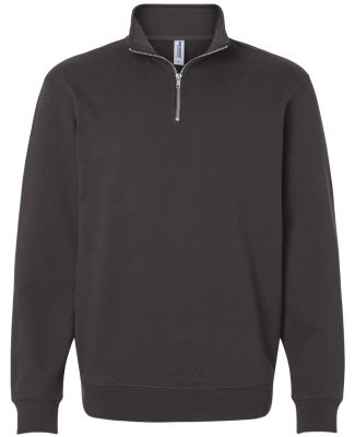 Independent Trading SS4600QZ Unisex Midweight Quar in Asphalt
