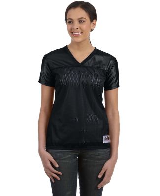250 Augusta Sportswear Ladies’ Junior Fit Replic in Black