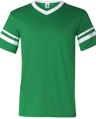 Augusta Sportswear 360 Two Sleeve Stripe Jersey Kelly/ White